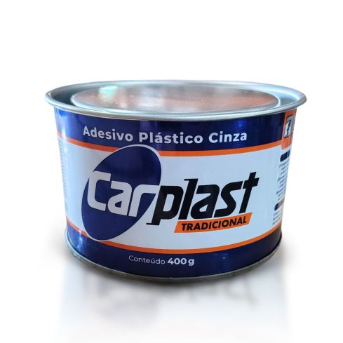 COLA PLASTICA CINZA CARPLAST 400g - MAXIRUBBER