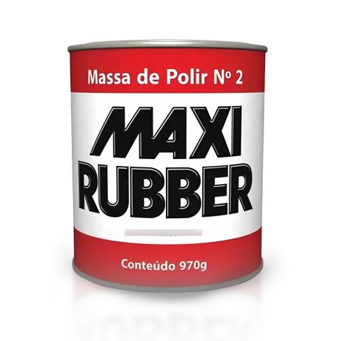 MASSA DE POLIR N2 970g - MAXIRUBBER