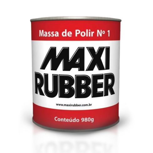 MASSA DE POLIR N1 980g - MAXIRUBBER
