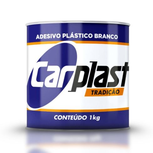 COLA PLASTICA BRANCA Carplast 1kg - MAXIRUBBER