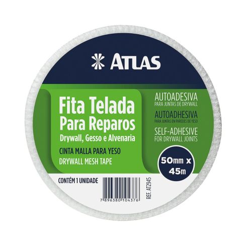 FITA TELADA PARA REPAROS 50mmX45m AT2945 - ATLAS