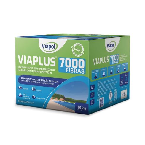 VIAPLUS 7000 FIBRAS 18kg - VIAPOL