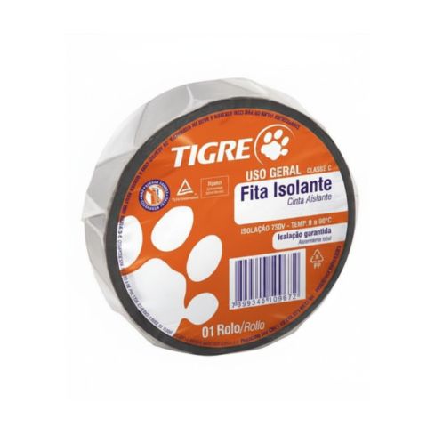 FITA ISOLANTE USO GERAL 18mmX5m - TIGRE