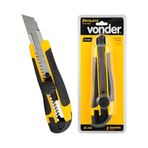 ESTILETE EMBORRACHADO ES218 18mm - VONDER