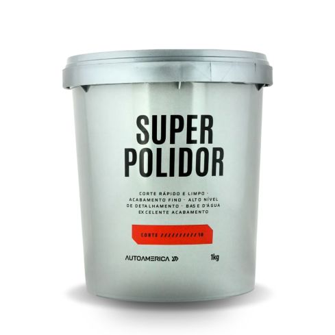 SUPER POLIDOR MASSA DE POLIR 1kg - AUTOAMERICA
