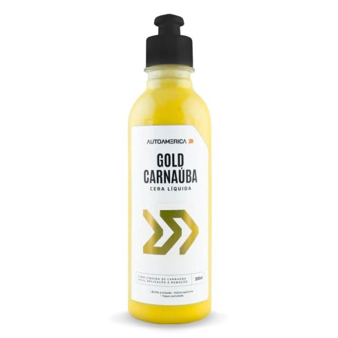 GOLD CARNAUBA CERA LIQUIDA 300ml - AUTOAMERICA