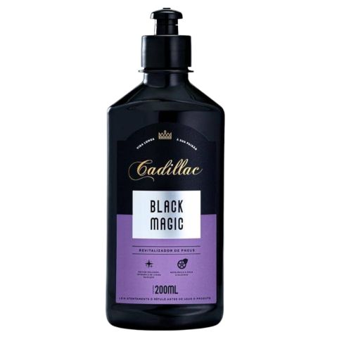 BLACK MAGIC REVITALIZADOR DE PNEUS 200ml - CADILLAC