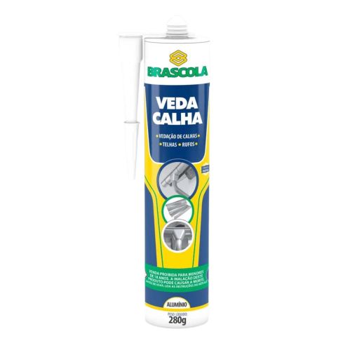 VEDA CALHA ALUMINIO 280g - BRASCOLA