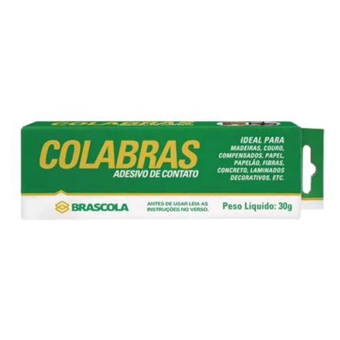 COLABRAS ADESIVO CONTATO BISNAGA 30g - BRASCOLA