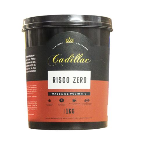 RISCO ZERO MASSA DE POLIR N2 1kg - CADILLAC
