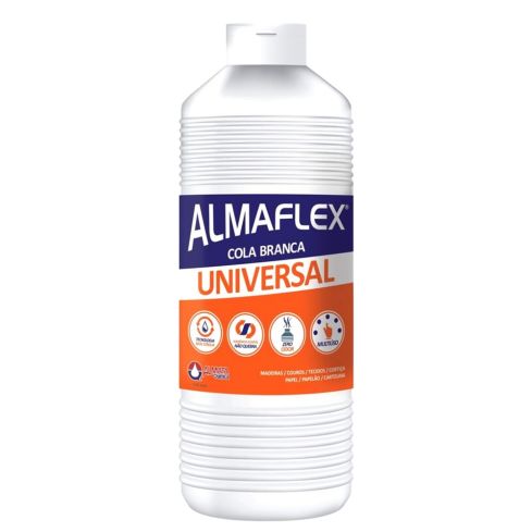 ALMAFLEX COLA BRANCA UNIVERSAL 1kg - ALMATA QUIMICA