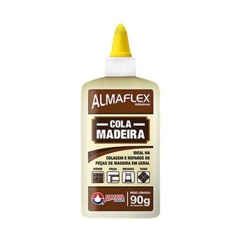 ALMAFLEX PVA COLA MADEIRA 90g - ALMATA QUIMICA