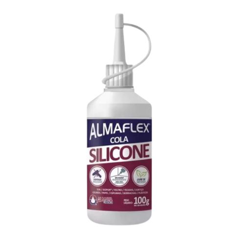 ALMAFLEX COLA SILICONE LIQUIDA 100g - ALMATA QUIMICA