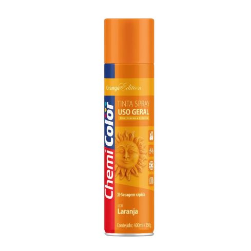 TINTA SPRAY UG LARANJA 400ml - CHEMICOLOR