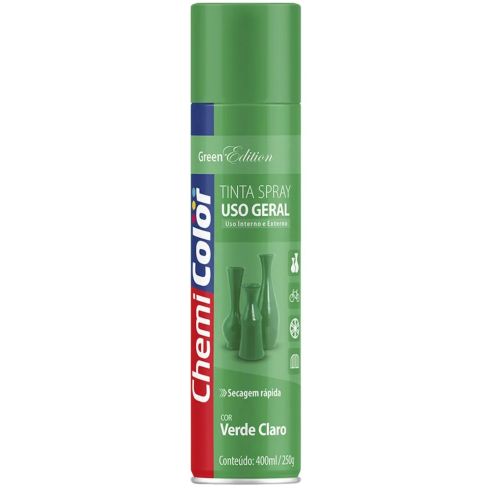 TINTA SPRAY UG VERDE CLARO 400ml - CHEMICOLOR