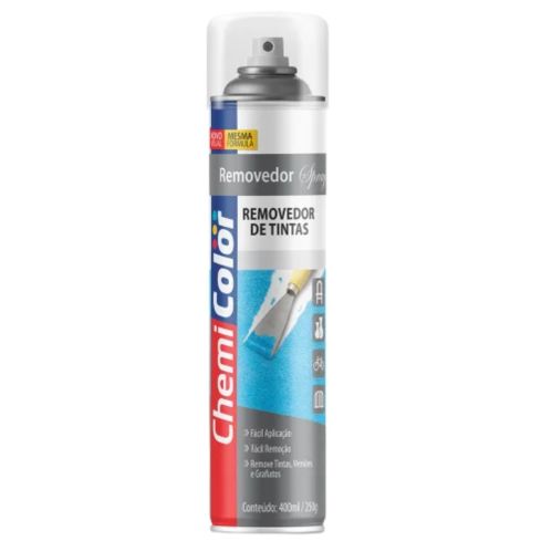 REMOVEDOR DE TINTAS SPRAY 400ml250g - CHEMICOLOR