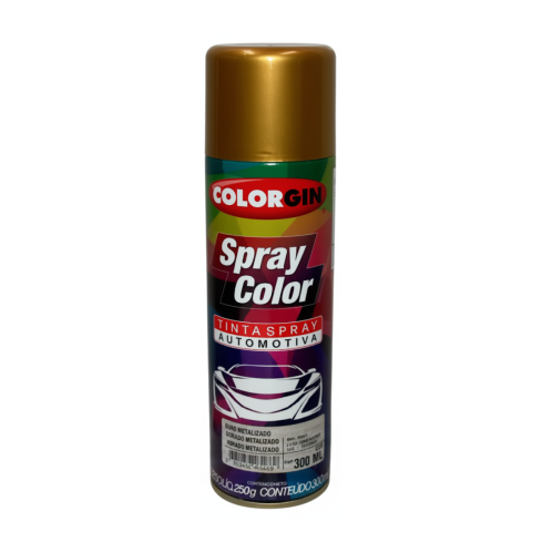 SPRAY COLOR OURO METALICO 300ml - COLORGIN
