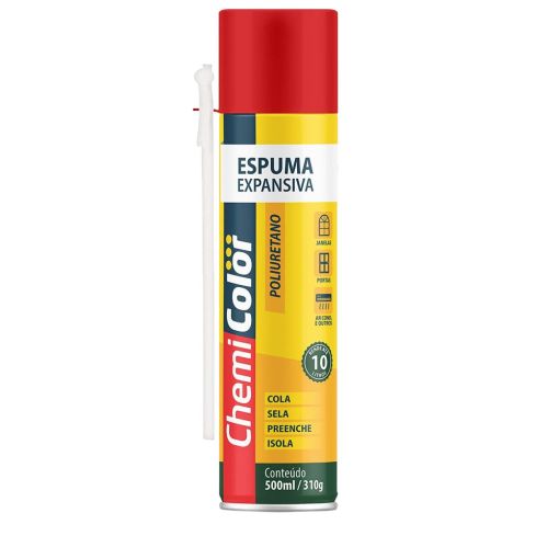 ESPUMA PU EXPANSIVA 500ml310g - CHEMICOLOR
