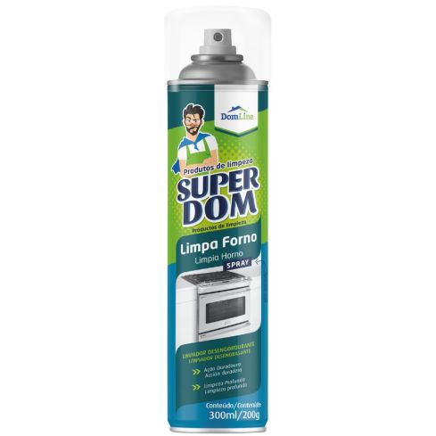 LIMPA FORNO 250ml150g - SUPER DOM