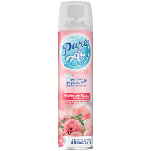 ODORIZANTE DE AMBIENTES PETALAS DE ROSAS 350ml - PURO AR