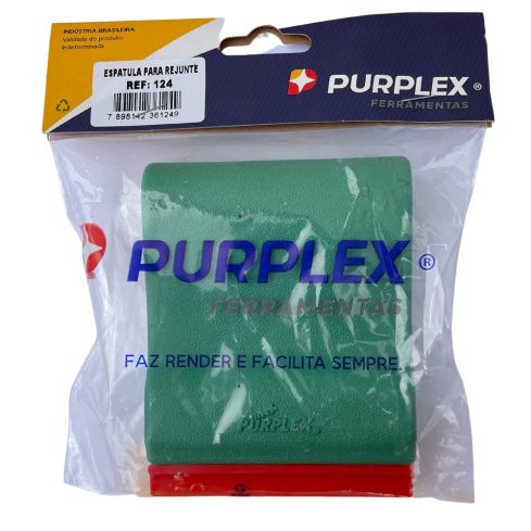 ESPATULA SILICONE PARA REJUNTE 90mm - PURPLEX