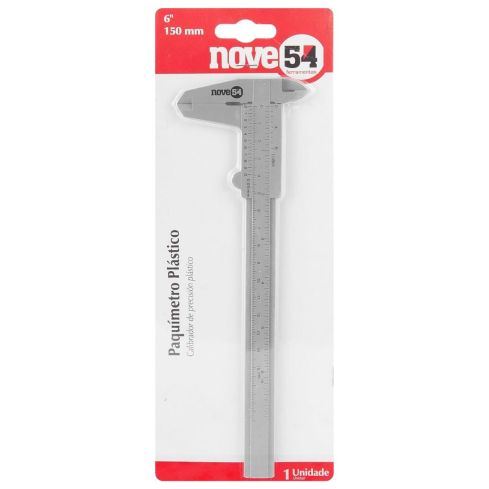 PAQUIMETRO PLASTICO 150mm6 - NOVE54