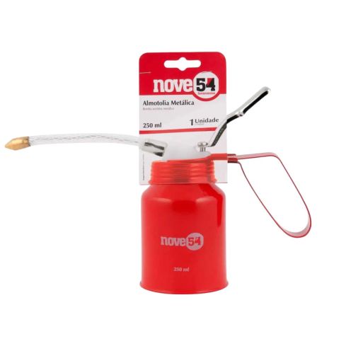 ALMOTOLIA METALICA 250 ml BICO FLEXIVEL - NOVE54