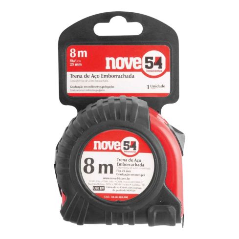 TRENA ACO EMBORRACHADA 8m x 25mm - NOVE54