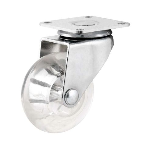 RODIZIO GIRATORIO 2 TRANSPARENTE PU - NOVE54