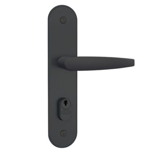 FECHADURA 80433 ESPELHO PRETO FOSCO - STAM