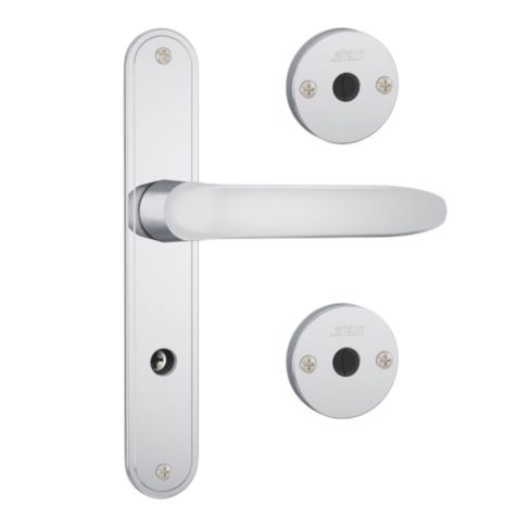 FECHADURA KIT 50011 COM 1001 TETRA EXTERNA INOX - STAM