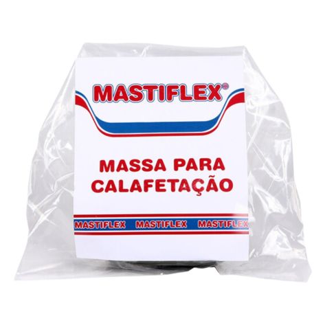 MASSA PARA CALAFETAR PRETO 1kg - MASTIFLEX