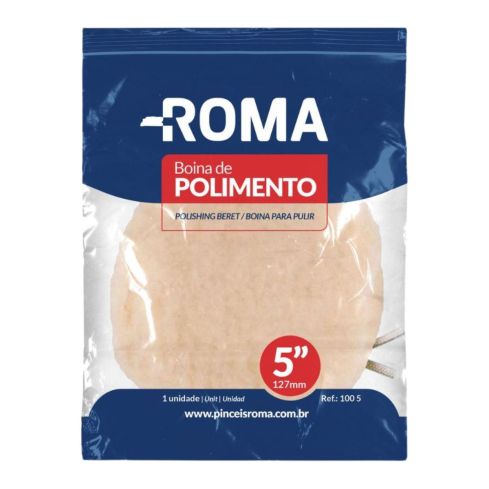 BOINA DE POLIMENTO 5 127mm - ROMA