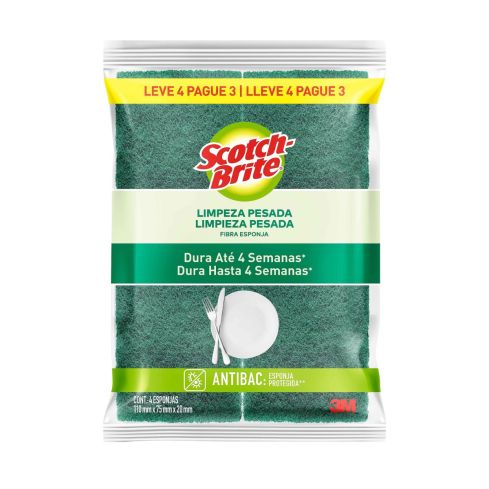 ESPONJA SCOTHBRITE MULTIUSO C 3 UN - 3M