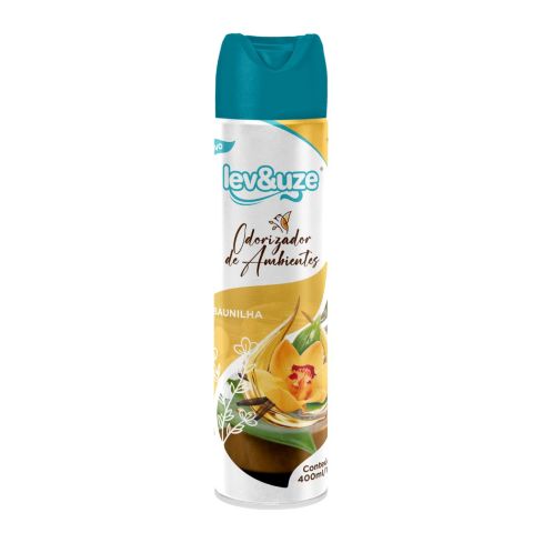 ODORIZADOR DE AMBIENTES BAUNILHA 400ml180g - LEV&UZE