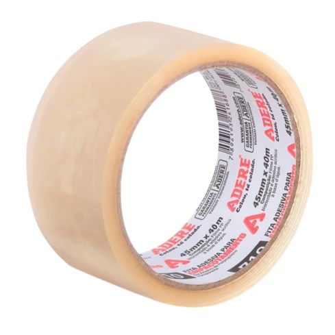 FITA EMPACOTAMENTO TRANSPARENTE 710U 45mmX40m - ADERE