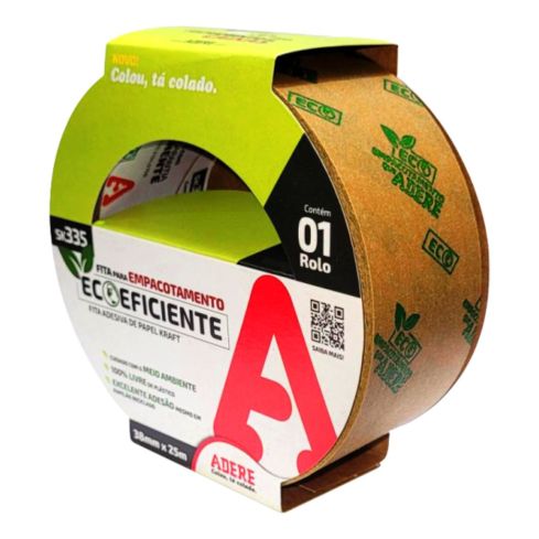 FITA PAPEL KRAFT SK335S ECO 38mmX25m - ADERE