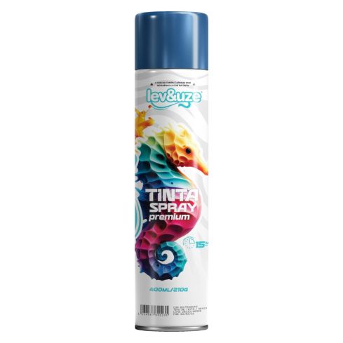 SPRAY METALICO AZUL 400ml - LEV&UZE
