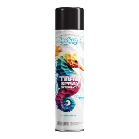 SPRAY UG PRETO BRILHANTE 400ml - LEV&UZE