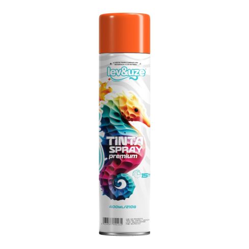 SPRAY LUMINOSO LARANJA 400ml - LEV&UZE
