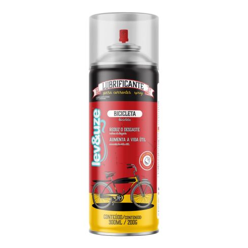 LUBRIFICANTE PARA CORRENTES BICICLETA 300ml150g - LEV&UZE