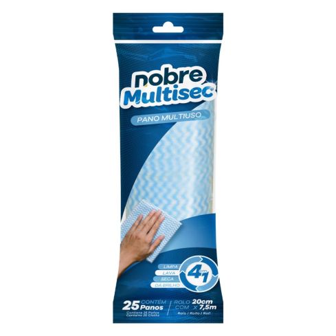 PANO MULTIUSO ROLO 20cmx75m c25un - NOBRE