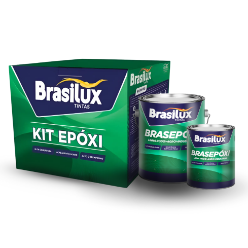 KIT EPOXI CINZA N 6,5 3,6 L - BRASILUX