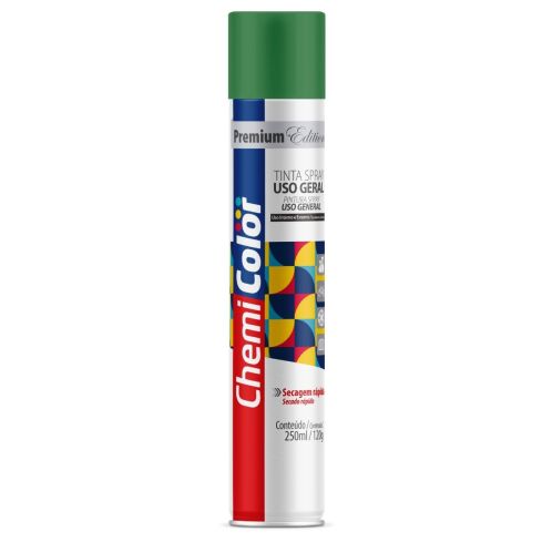 TINTA SPRAY UG VERDE ESCURO 250ml - CHEMICOLOR