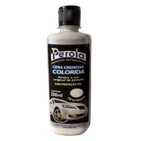 CERA COLORIDA PEROLA BRANCA 250 ML - PEROLA