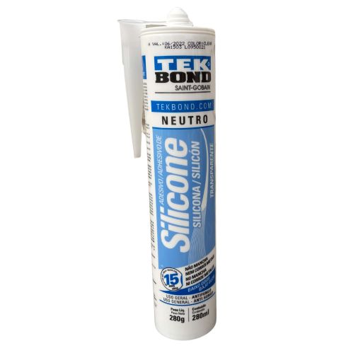 SILICONE NEUTRO TRANSPARENTE 280g - TEKBOND