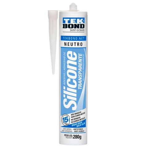 SILICONE NEUTRO TRANSPARENTE 280g - TEKBOND