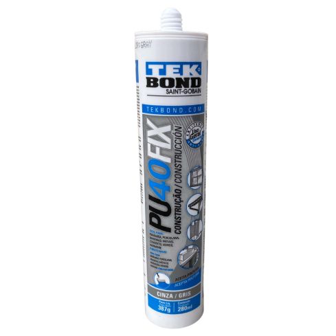 PU FIX 40 CINZA 387g280ml - TEKBOND