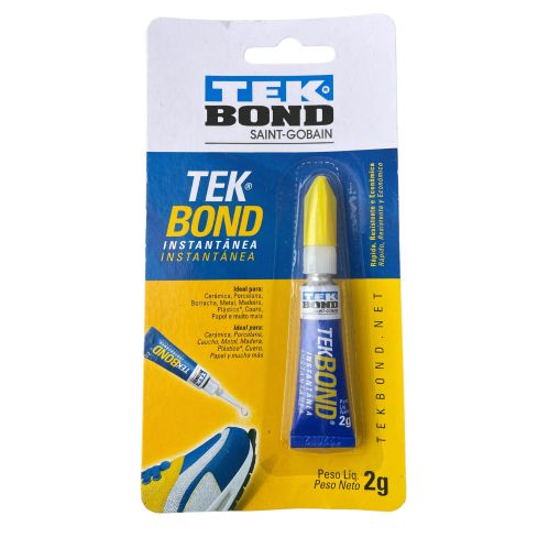 ADESIVO INSTANTANEO SUPER COLA 2g - TEKBOND